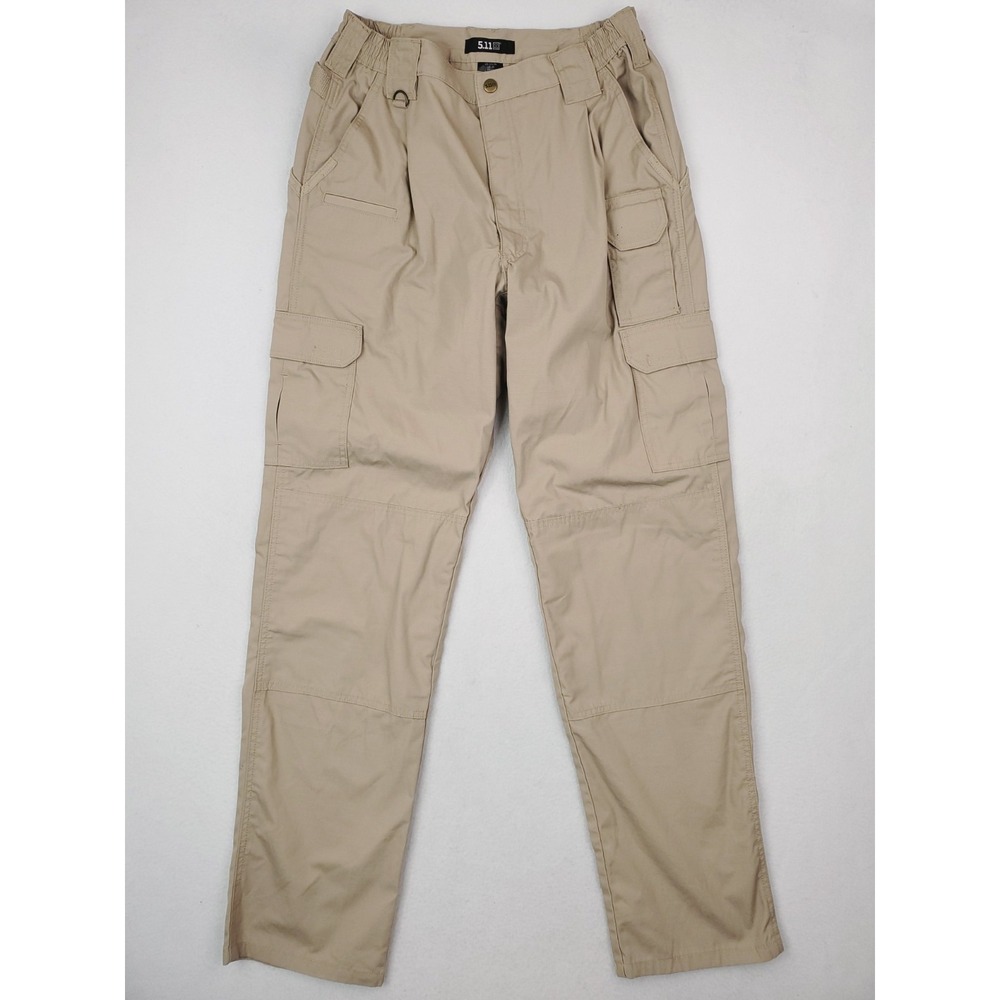 5.11 Tactical Taclite Pro Pants Mens 34x36 Khaki Cargo Utility‎ Ripstop Workwear